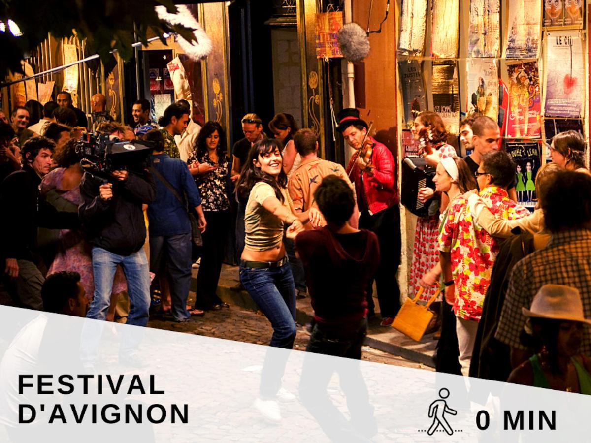 Aventure Avignonnaise - Rooftop Terrasse - Intramuros - City Center Dış mekan fotoğraf